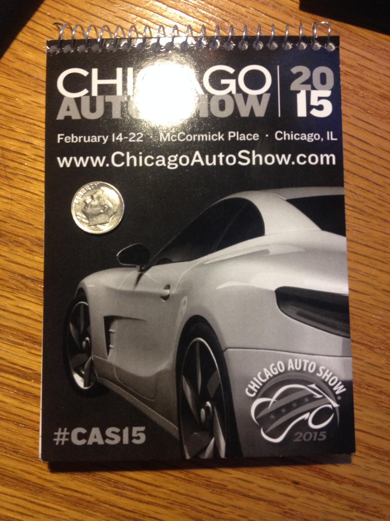Illustration for article titled The Great Free Gifts of the Chicago Auto Show